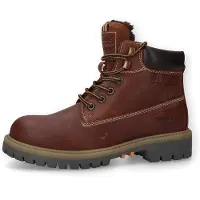 Dockers Schnürstiefeletten Damen Rauleder Braun Größe: 41