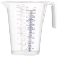 Pressol Messbecher Polypropylen 5 l transparent