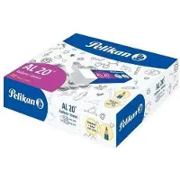 Pelikan , Weiße Radiergummis im Block, Box mit 20 Stück, weich für Bleistift, latex- und , mit Schiebeetui