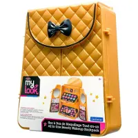 Lexibook Make-up-Rucksack All-in-One Set mit über 20 Farben für Augen, Wangen, Lippen – mobil einsetzbar