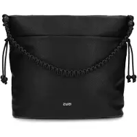 Zwei Damen Schultertasche Perla PE140 Shopper 12 Liter Perlen-Verzierung gefloch