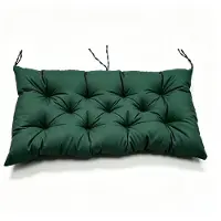 Sonstiges Bankauflage Sitzkissen Outdoor Hollywoodschaukel Grün 100x50x8 cm Polyester Seidenwatte