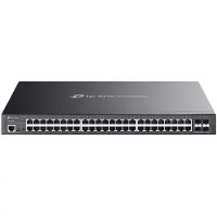 TP-LINK Omada SG3452XMPP, Managed, L2+, Gigabit Ethernet (10/100/1000), Power over Ethernet (PoE), Rack-Einbau, 1U