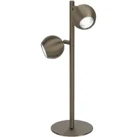Eglo Tischleuchte BIMEDA 1, bronzefarben, Höhe 45 cm, 2-flg.