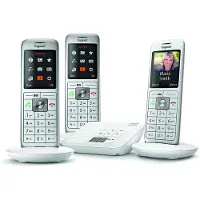 Gigaset CL660A Trio - Schnurgebundenes Landline-Telefon - Weiß