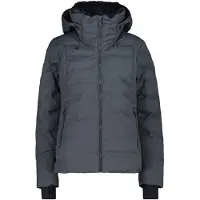 CMP wattierte Damen Skijacke mit Clima Protect und Kapuze grün 40