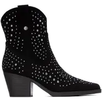 Xti - Cowboystiefel Camper Boots Damen Schwarz - Bequeme und vielseitige Schuhe