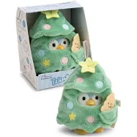 Nici Kuscheltier Pinguin Waddle 8cm Lebkuchen & Christbaumkostüm - 63427