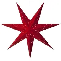 Star Trading Sensy, Leichte Dekorationsfigur, Rot, IP20, 1 Glühbirne(n), E14, 25 W