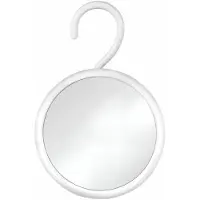 Merkloos Duschspiegel Rasierspiegel - Beschlagfrei - Mit Haken - 17 cm