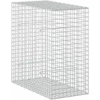 Syfax Gabione mit 3,5 mm Draht und 5x5 cm Maschen 50x100x100 cm