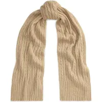 Lauren Accesorios Schal 454P23506001 Dunkelbeige