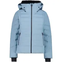 CMP wattierte Damen Skijacke mit Clima Protect und Kapuze blau 40
