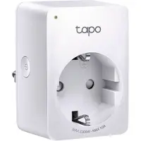 TP-LINK TAPO P100M, Drinnen, Weiß, Haus, Büro, Polycarbonat (PC), CE, EAC, RoHS, TPBY, Kabellos