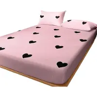 Merkloos Bettwäsche mit geometrischem Muster für das Schlafzimmer