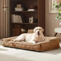 Merkloos Hundebett Hundekissen Hundesofa - Schaumflocken - Ergonomisch - 114 x 78 x 24 cm