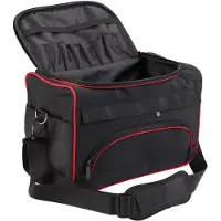 Merkloos Friseurtasche Großes Volumen - Professionelle Make-up Tasche - Tragbare Schultertasche - Multifunktionale Werkzeugtasche - Canvas - 35 x 20 x 24 cm - Make-up Tasche