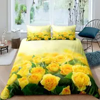Merkloos Romantisches Rosen Bettwäsche Set