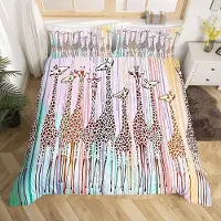 Merkloos Giraffe Bettwäsche Set für Kinder, 2-teilig