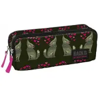 Derform PB2B52 Federmappe mit Wolf-Motiv