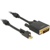 DeLOCK 85637, 5 m, Mini DisplayPort, DVI, Männlich, Männlich, Gold