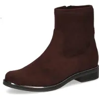 Caprice Women Boot Flat Textil, braun, 42