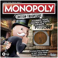 Monopoly : Betrüger-Edition, lustiges Familienbrettspiel für Kinder, Jugendliche und Erwachsene, 2-6 Spieler, ab 8 Jahren, Geschenk für die Familie