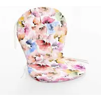 Merkloos Omgoods – Outdoor-Sitzkissen mit Rückenlehne, 48x42 cm, wasserdicht