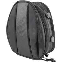 Merkloos Gepäcktasche für das Hinterrad – Motorradsatteltasche – Robustes Material – Wasserdicht – Verstellbare Gurte – Geeignet für Motorräder – Motorradtasche
