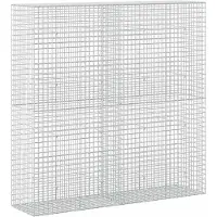 Syfax Gabione mit 3,5 mm Draht und 5x5 cm Maschen 200x50x200 cm