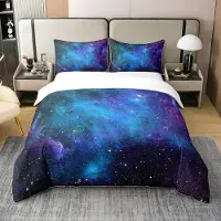 Merkloos Galaxy Bettwäsche Set für Kinder mit Weltraum-Thema