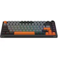 Savio ASTRAL BLACK JADE 3 COLOURS, 75%, Kabelgebunden, USB, QWERTY, Schwarz