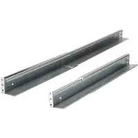 Equip Rack-Montageschienen - 800 bis 1000 mm Tiefe - Schrankmontage - Schwarz - 48.3 cm (19")