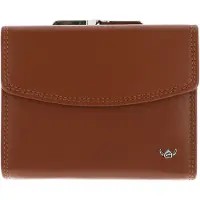 Golden Head Leder Geldbörse Polo RFID Protect Bügelbörse 2123 Cognac braun