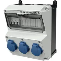 MENNEKES 920002 AMAXX Steckdosen-Kombination, IP44