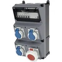 MENNEKES 930027 AMAXX Steckdosen-Kombination, IP67