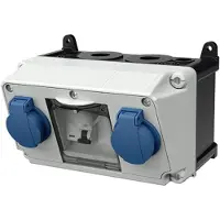 MENNEKES 910002 AMAXX Steckdosen-Kombination, IP44