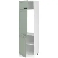 Vicco Kühlumbauschrank R-Line Mint Landhaus/Weiß 60 cm, Model 71112