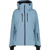 CMP Damen Stretch Skijacke Clima Protect mit Kapuze blau 40