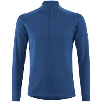 Löffler - Midlayer Transtex Merino - Merinolongsleeve Gr 52 blau