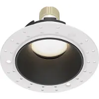 Maytoni Share Downlight, Einbauleuchte GU10 Schwarz / Weiss Ø10,2mm