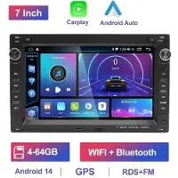 StarTech.com Autoradio - 2-DIN-Multimediasystem für VW Passat B5, Golf 4, Polo, Bora und T5 - Android 13 - 17,8-cm-Touchscreen - 4 GB RAM - 64 GB Speicher - CarPlay