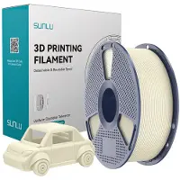 SUNLU PETG Filament, 1,75mm, 1kg - Farbton: Bone White
