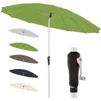 Merkloos Sonnenschirm Ampelschirm Kurbelschirm - Ø 238 cm - Orientalischer Stil - UV 50+