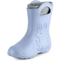 Ladeheid Damen federleichte Eva Gummistiefel Regenschuhe gefüttert LA-CA-12 (Hellblau, 38/39 EU)