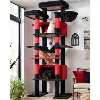 Merkloos Kratzbaum Katzenkletterbaum Kratzmöbel - 213 cm - Für 3 bis 5 große Katzen - Sisal