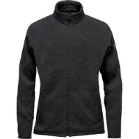 Stormtech - "Avalanche" Fleecejacke Durchgehender Reißverschluss für Damen BC5203 (XS) (Black Heather)