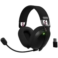 Fury Gaming-Headset Fukiya F6, kabellos, 2,4 GHz, Bluetooth, Schwarz