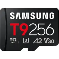 Samsung T9 microSDXC UHS-I Speicherkarte - 256 GB , 256 GB, MicroSDXC, UHS-I, 200 MB/s, 130 MB/s, Class 3 (U3)