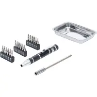 Bgs Precision Screwdriver Bit Set, 198 g